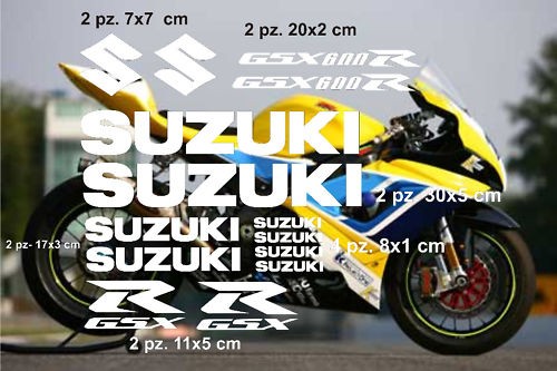 Kit adesivi suzuki gsx - adesivi,