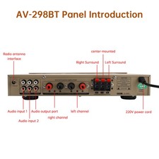 Amplificatori 2000W 5CH