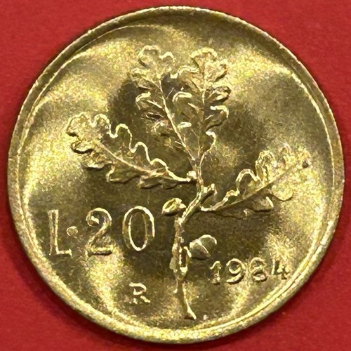 Moneta lire 1984 ramo - moneta,