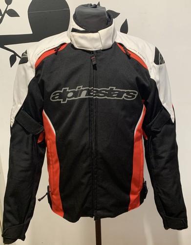 Giacca moto nera rossa - giacca,