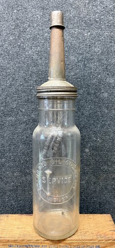 Bottiglia olio vintage anni - , 40
