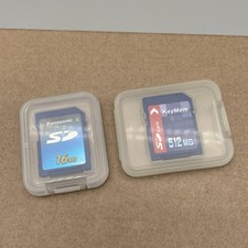 Panasonic 16MB SD Memory Card Vintage Retrò Da Collezione Rara Early SD + 512MB