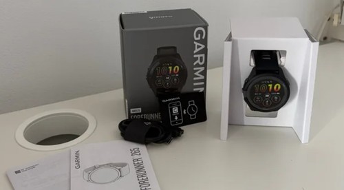 Garmin forerunner 265 - garmin, black