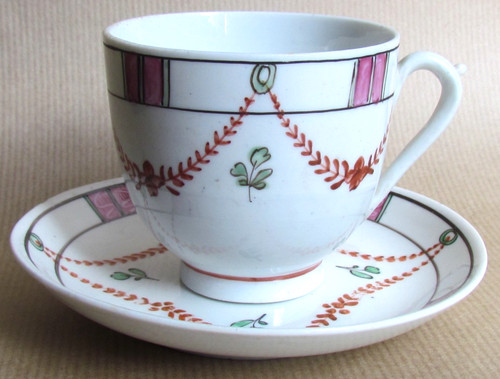 Tazza piattino nove - nove, italiana