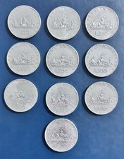 LOTTO 10X 500 LIRE ARGENTO -