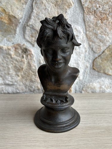 Scultura vintage bronzo - scultura, in