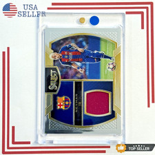 2016-17 Panini Select Soccer NEYMAR JR GAME Patch Indossata Maglia Giocatore Reliquia