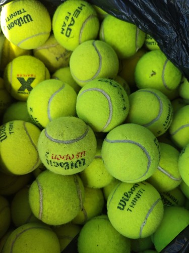 Palline tennis usate - da,