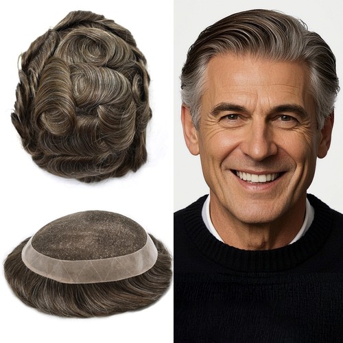Parrucca uomo toupee parrucca
