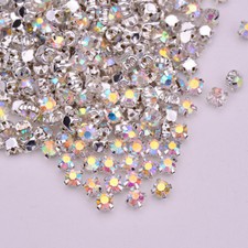 288pcs 3mm-8mm Sew On Crystal