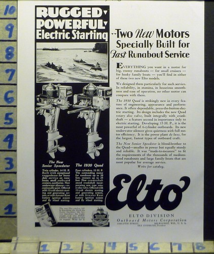 1930 elto motore fuoribordo - elto,