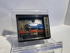 AIWA microcassetta in metallo