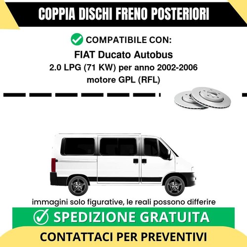 Coppia dischi freno - freno, posteriori