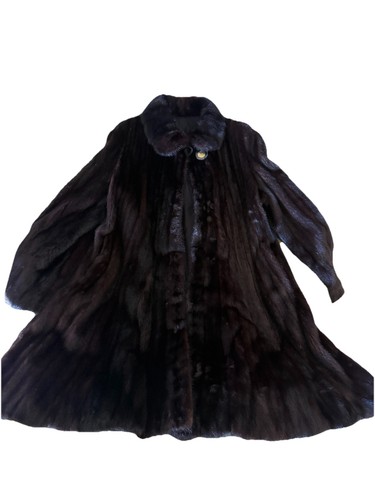 Pelliccia visone marrone - visone,