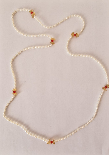 Collana con perline - collana,