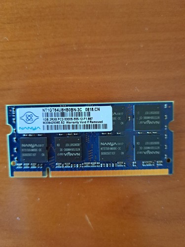Nanya nt1gt64u8hb0bn ddr2 - nanya, nt1gt64u8hb0bn-3c