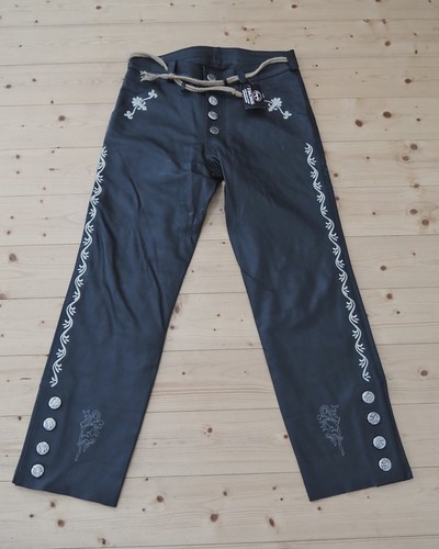 Pantaloni pelle uomo tschul - pantaloni, di