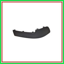 Modanatura Sinistra Nera Goffrata-Paraurti Anteriore Renault Scenic-(Anno 2003-2