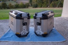 kappa k-venture, set valige laterali moto da 37lt in alluminio-usato