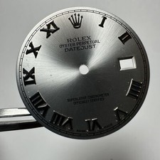 Rolex Datejust Grey Roman dial perfect for 16234 116234 116200