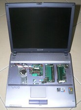 Sony Vaio PCG-V505BP PCG-663M ultraportatile P4 DVD-ROM Non Funzionante ricambi