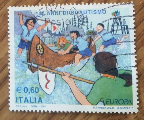 Francobollo usato italia 2007 - ,