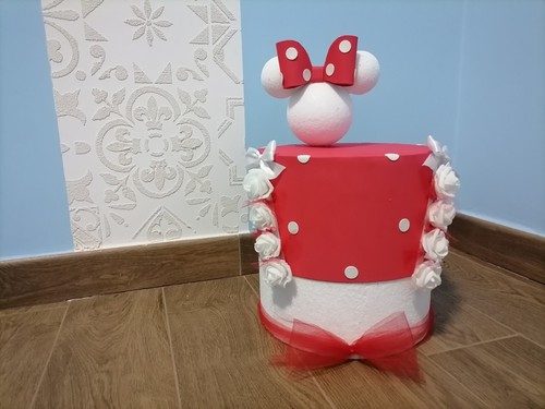 Torta scenografica minnie - torta,