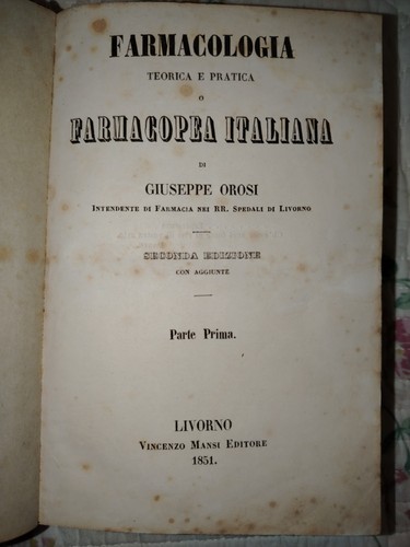 Farmacologia teorica pratica - e,