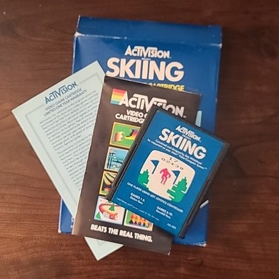 Vintage skiing atari 2600 - atari,