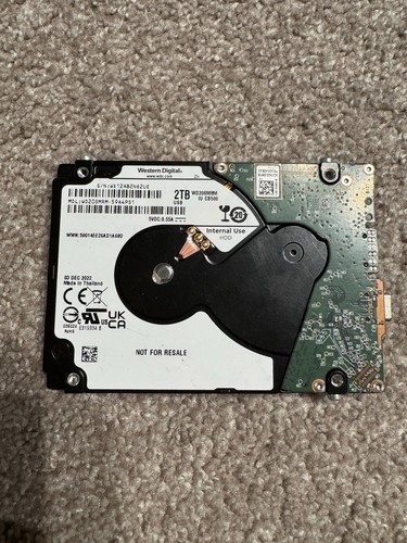 Western digital 2tb hdd - 2tb,