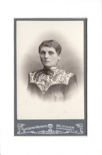 Foto cdv ritratto donna - foto,