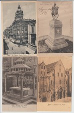 4 ANTICHE CARTOLINE DI BARI - TUTTE VIAGGIATE - FORMATO PICCOLO