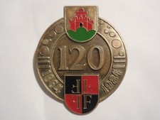 distintivo spilla 120° pompieri vigili del fuoco Brunico 1984