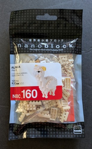 Nanoblock alpaca 120 pezzi - nanoblock,