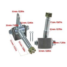 Coppia Mandrino Snodo 17mm per