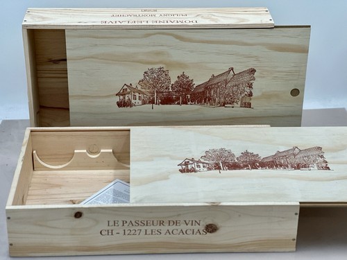 Scatole per vino legno - scatole, in