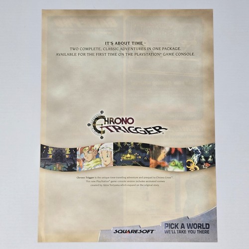 Chrono trigger playstation ps1 - chrono,