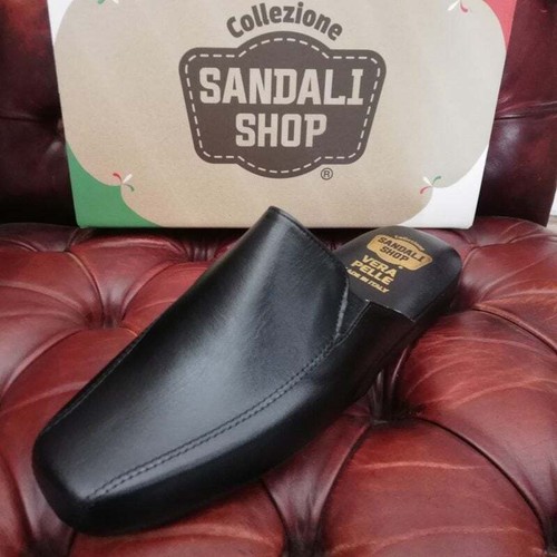 Ciabatte pantofole uomo vera - e,