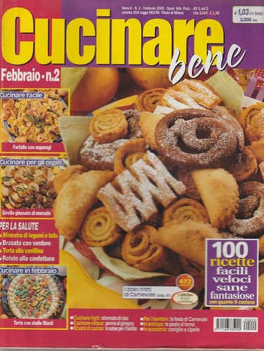 Rivista cucinare bene anno - anno, 2
