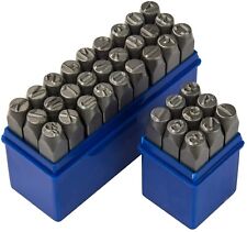 SET PUNZONI ALFANUMERICI 36pz da 10mm  LETTERE E NUMERI punzonatura marcatura