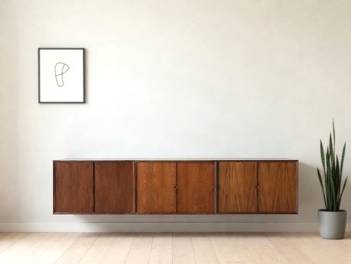 Credenza galleggiante - , in