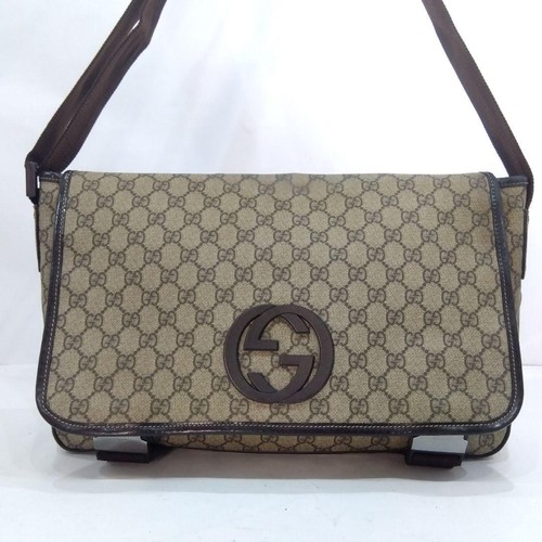 Borsa messenger gucci pelle - borsa,