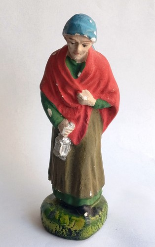 Antica statuina presepe - antica, anni