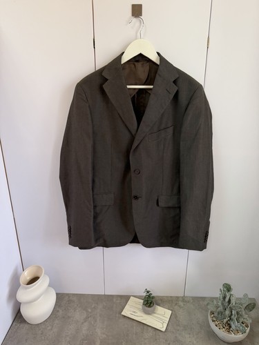 Giacca blazer lana lino boggi - lana,