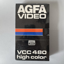 Nastro videocassetta agfa vcc - agfa,