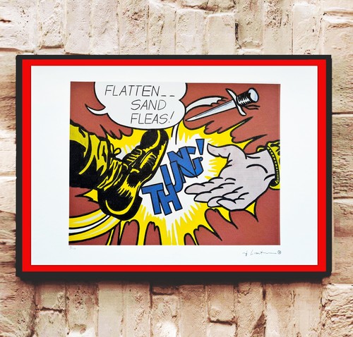 Litografía roy lichtenstein - litografía,