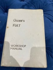 Fiat 500 600 1100 1200 1500 1800 2100 2300 abarth manuale officina 1964 RARO 