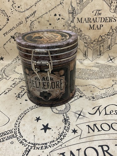 Black hellebore tea tin 11cm - tea,