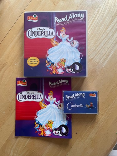 Cinderella read along book - along,