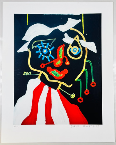 Paul kostabi giclée - kostabi,